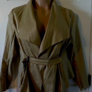 Lane Bryant Tan Blazer